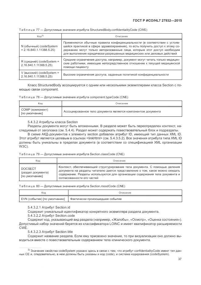 ГОСТ Р ИСО/HL 7 27932-2015, страница 41